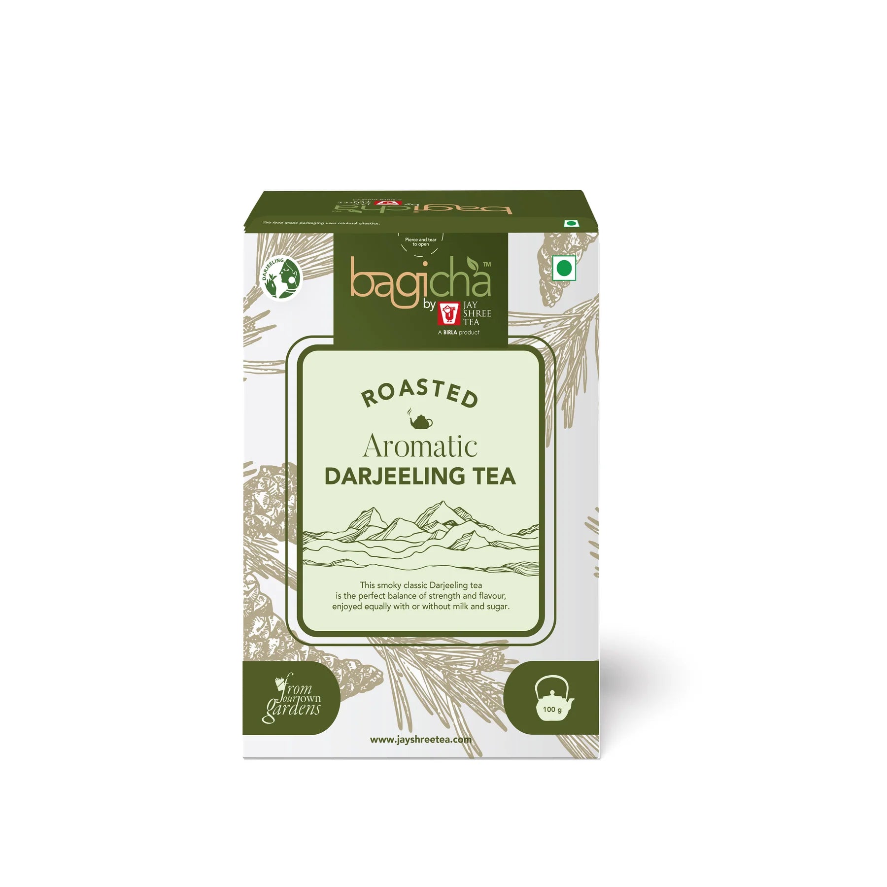 Bagicha By Jayshree Tea Roasted Aromatic Darjeeling Tea