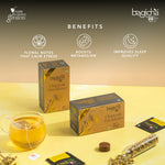 Bagicha Chamomile Pure Infusion Pack with Benefits Listed
