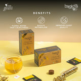 Bagicha Chamomile Pure Infusion Pack with Benefits Listed