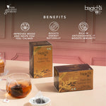 Bagicha Darjeeling Summer Tea Box with Benefits Listed