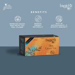 Bagicha Mint Green Tea Box with Benefits Listed