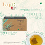 Bagicha Mint Green Tea Pack with 25 Teabags