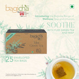 Bagicha Mint Green Tea Pack with 25 Teabags