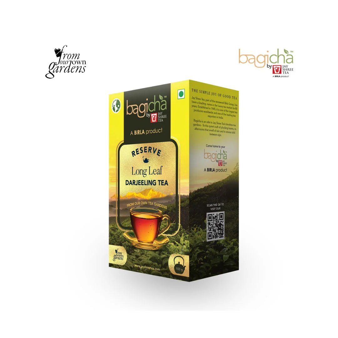 Bagicha Reserve Long Leaf Darjeeling Tea Box