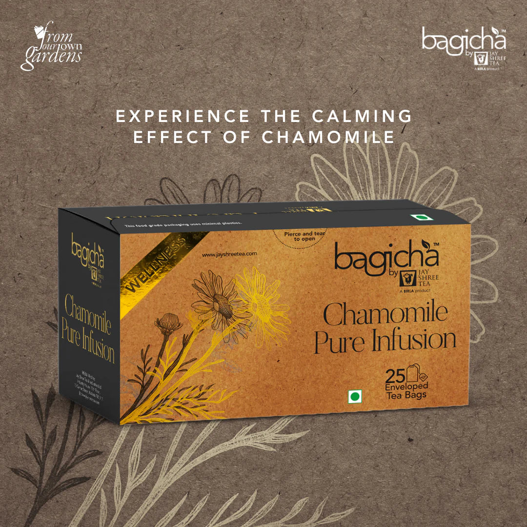 Bagicha by Jayshree Tea Chamomile Pure Infusion Box