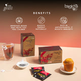 Bagicha By Jayshree Tea Assam Tea Early Grey Tea in Luxury Pyramid Tea Bags - Malty Rich Black Tea Brightened by Italian Bergamot Oranges