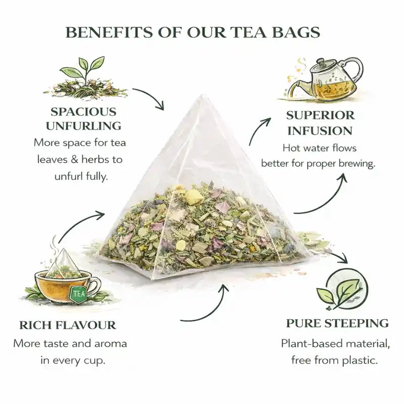 Benefits of Brinita Tea Bags