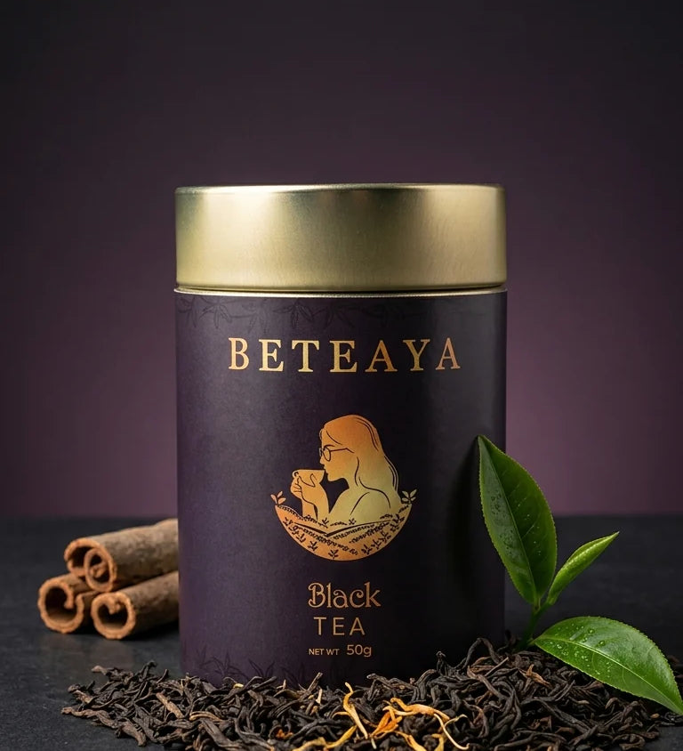 Beteaya Black Tea Canister 50g