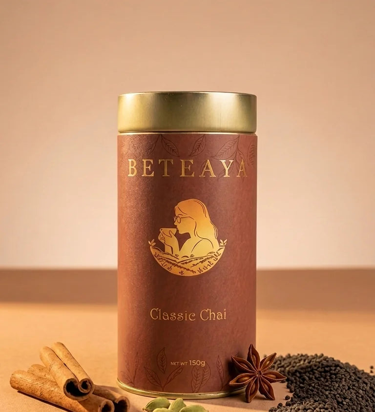 Beteaya Classic Chai Tea Canister