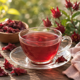 Bonfresh Organic Hibiscus Roselle with Assam Green Tea - Naturally Refreshing and Revitalizing - Trusted for Organic Excellence
