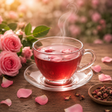 Bonfresh Organic Rose Assam Green Tea - Delicately Sweet and Fragrant - Trusted for Organic Excellence