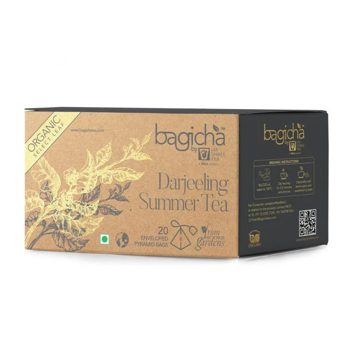 Box of Bagicha Darjeeling Summer Tea