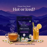 Brew Sage Chamomile & Lemongrass Herbal Infusion For Golden Nightfall