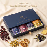 Brew Sage Signature Gift Box | 4 Herbal Infusions For Sunrise to Starlight Delight