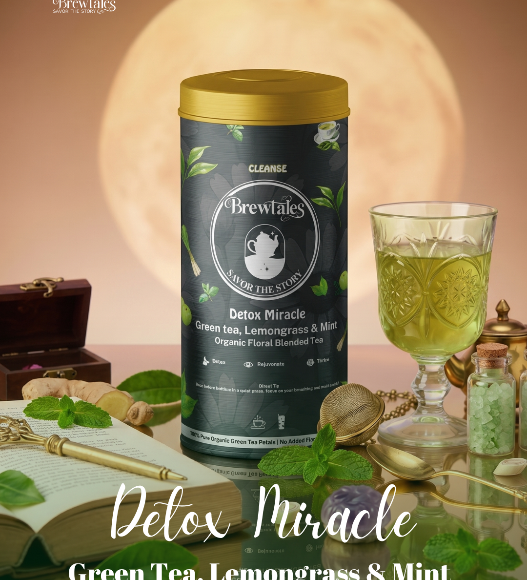 BrewTales Detox Miracle Tea