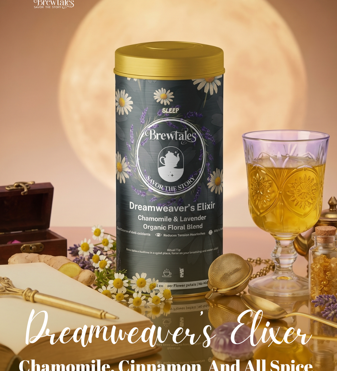 BrewTales Dreamweaver's Elixir Tea