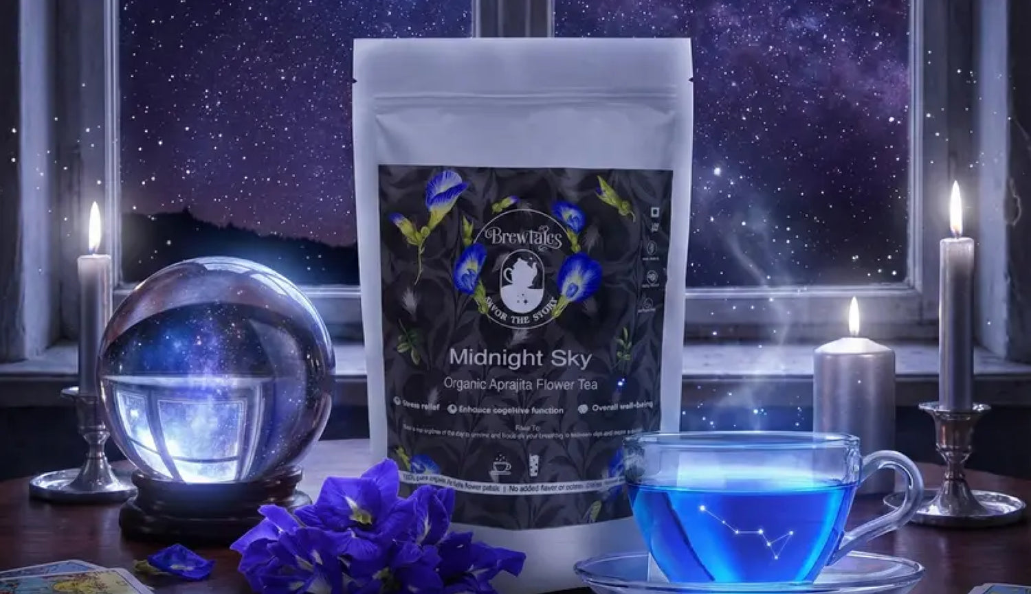 BrewTales Midnight Sky Tea