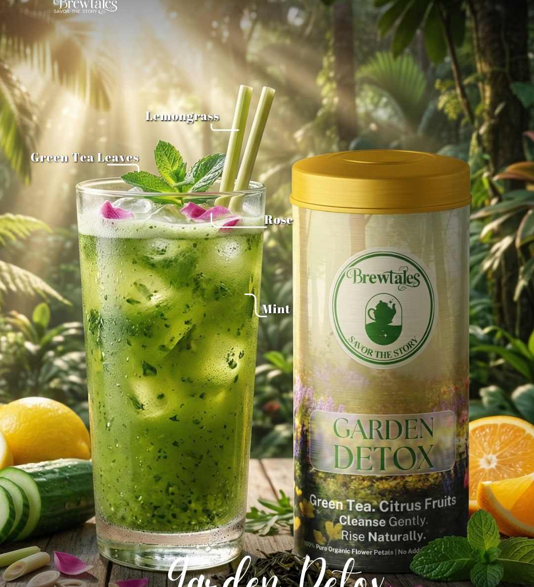 Brewtales Garden Detox Tea