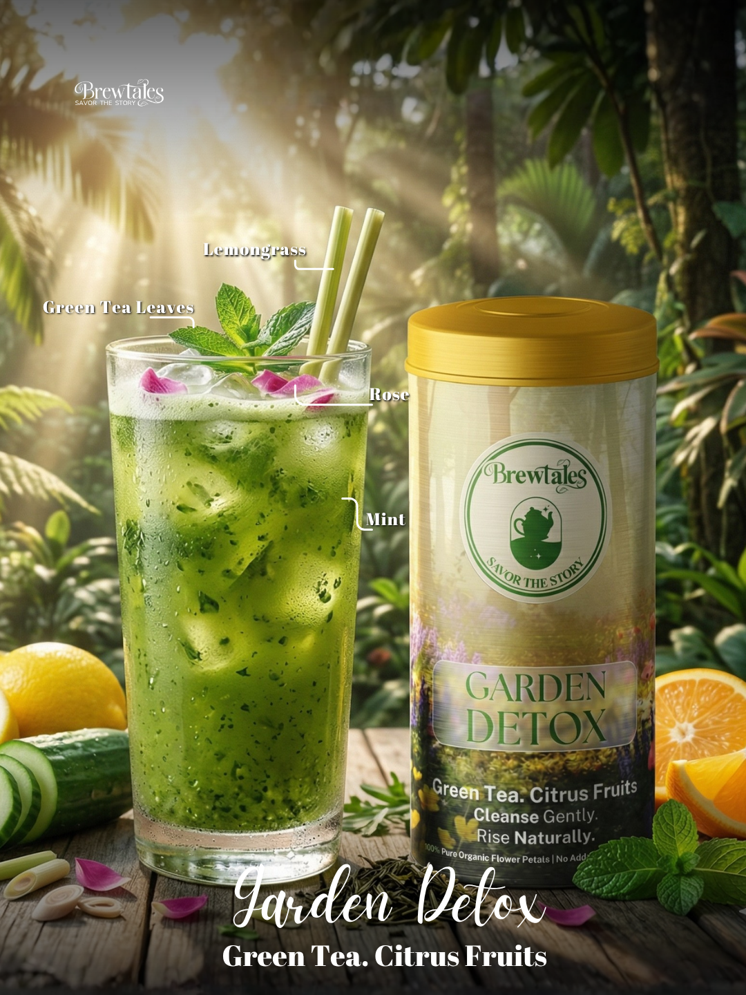 Brewtales Garden Detox Tea