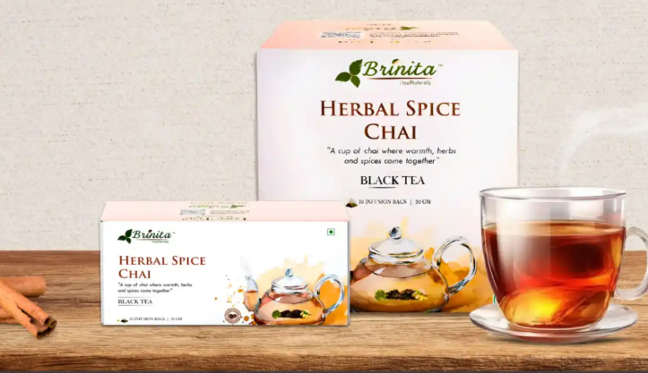 Brinita Herbal Spice Black Tea Box