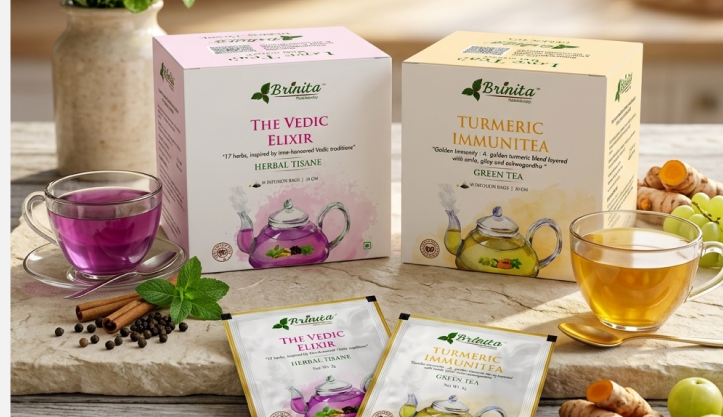 Brinita Herbal Tea Boxes