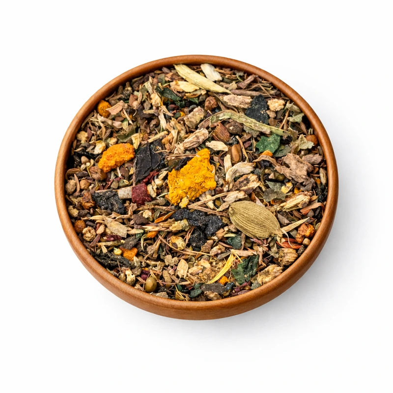 Brinita Liver Detox Tisane Green Tea with Milk Thistle, Amla Turmeric and Ginger