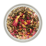 Chai Chun Rose Herb Chandan Green Tea — Soft Petals Over Warm Woody Depth