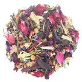Chaidhara Hibiscus Rose Green Tea For Detox, Weight Loss & Wellness Blend - Biodegradable Pyramid Tea Bags