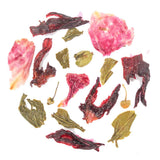Chaidhara Hibiscus Rose Green Tea For Detox, Weight Loss & Wellness Blend - Biodegradable Pyramid Tea Bags