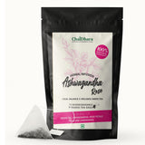 Chaidhara Rose Ashwagandha Immunity Boost Green Tea - Biodegradable Pyramid Tea Bags