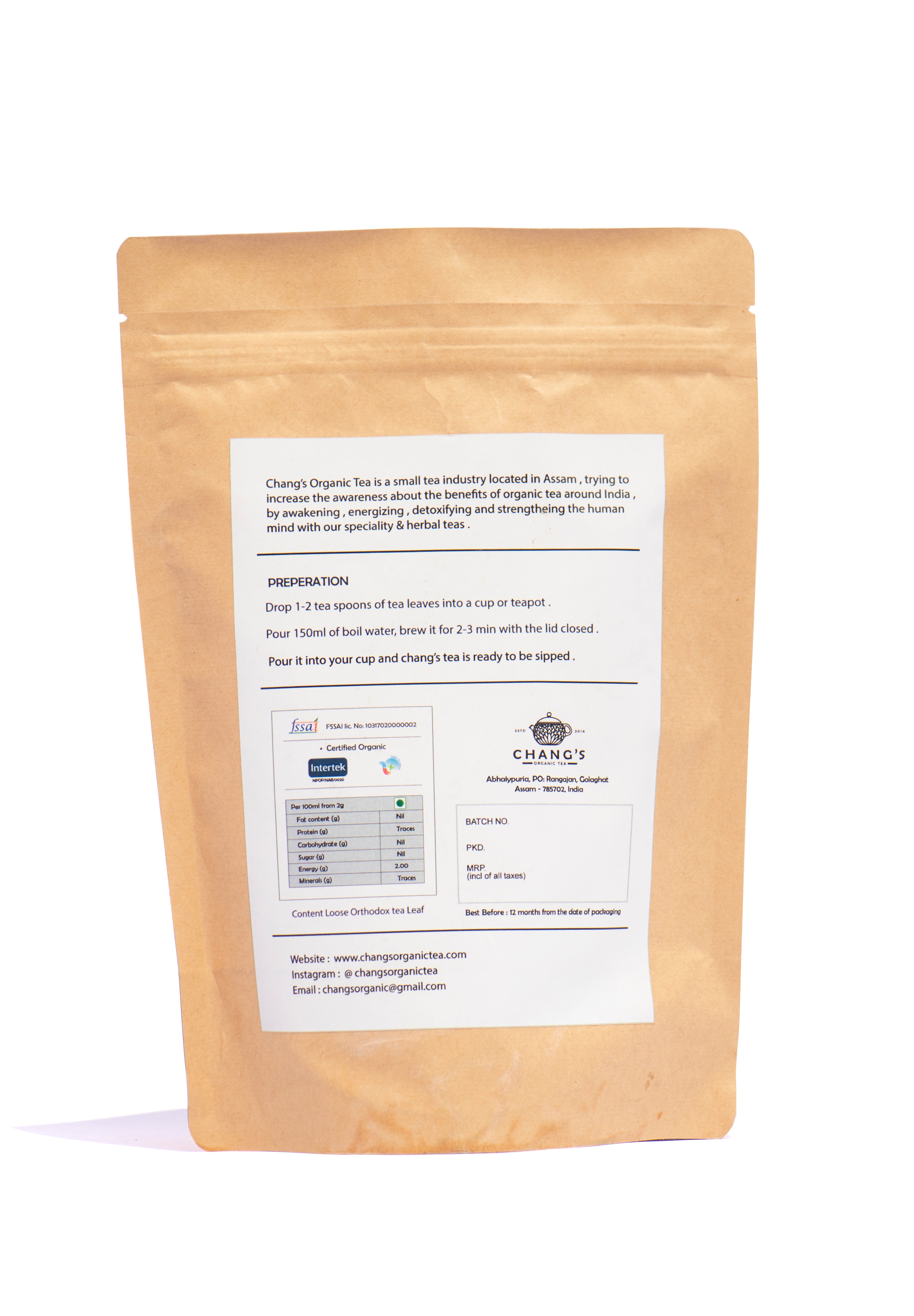 Chang's Organic Assam Orthodox Black Tea