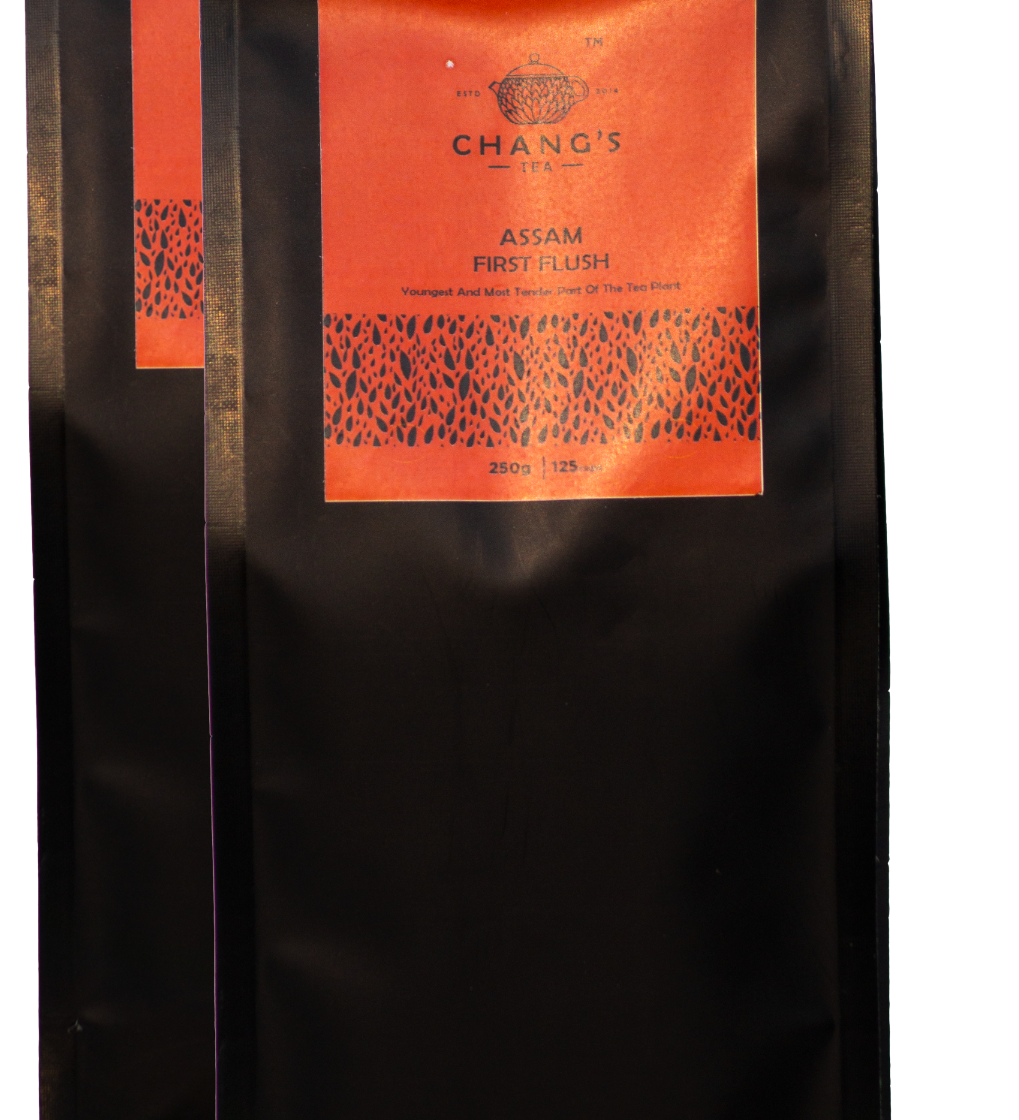 Chang's Organic Tea Assam First Flush Black Tea Pack of 2