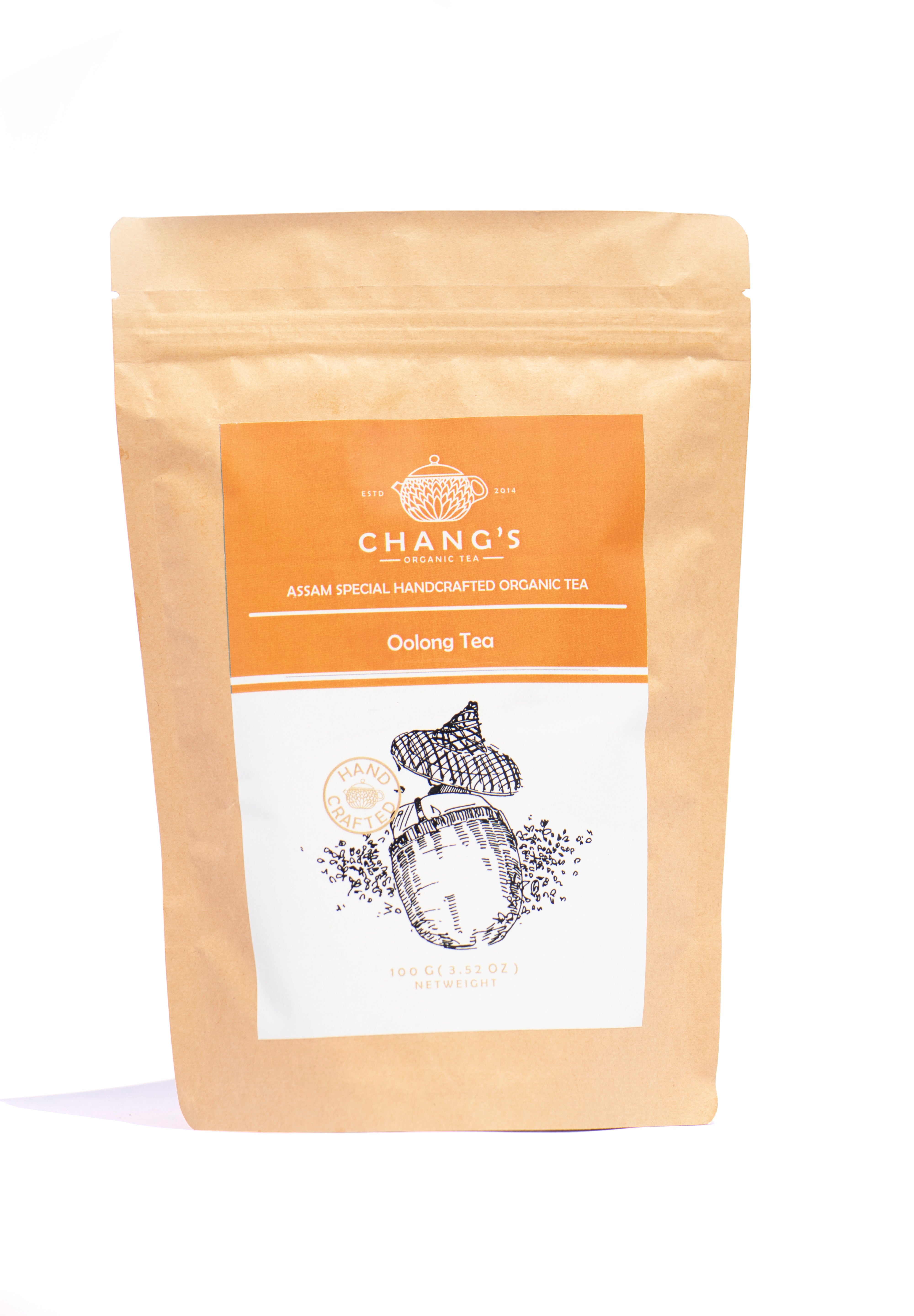 Chang's Organic Tea Assam Oolong Tea Pack