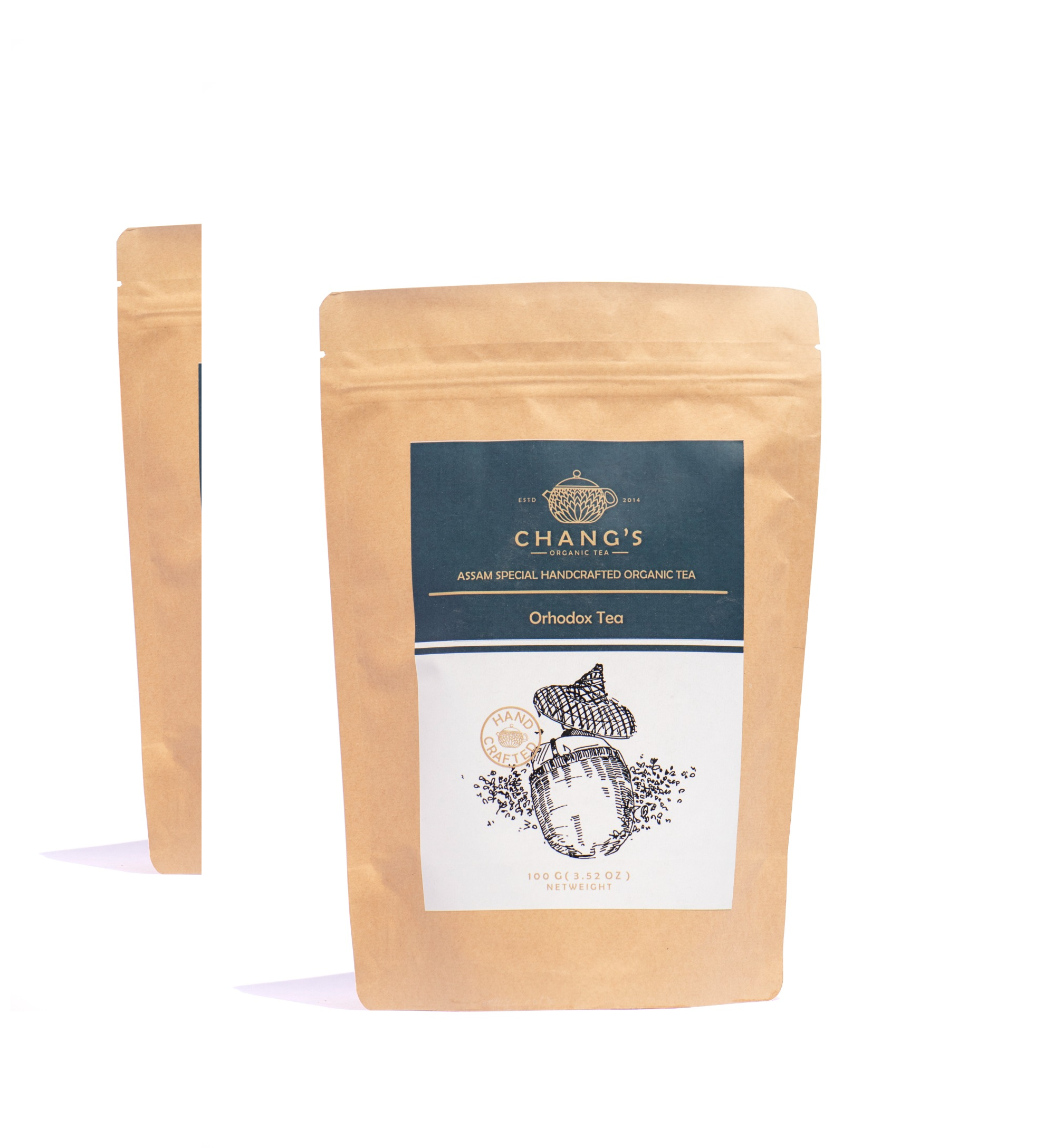 Chang's Organic Tea Assam Orthodox Tea Pack