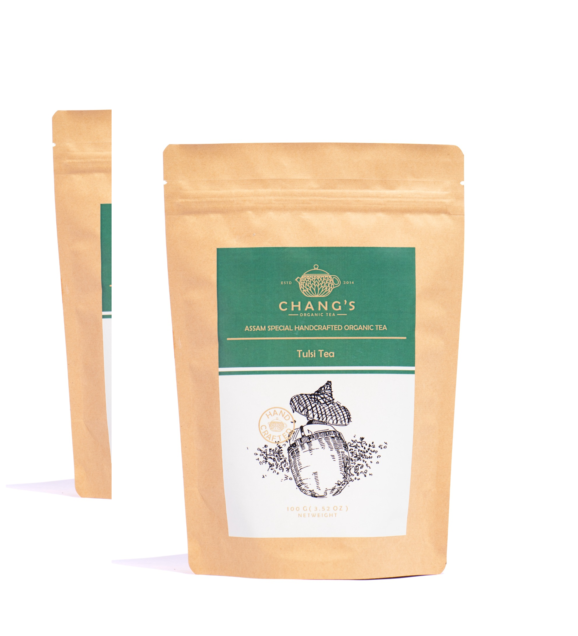 Chang's Organic Tea Tulsi Tea Pack of 2