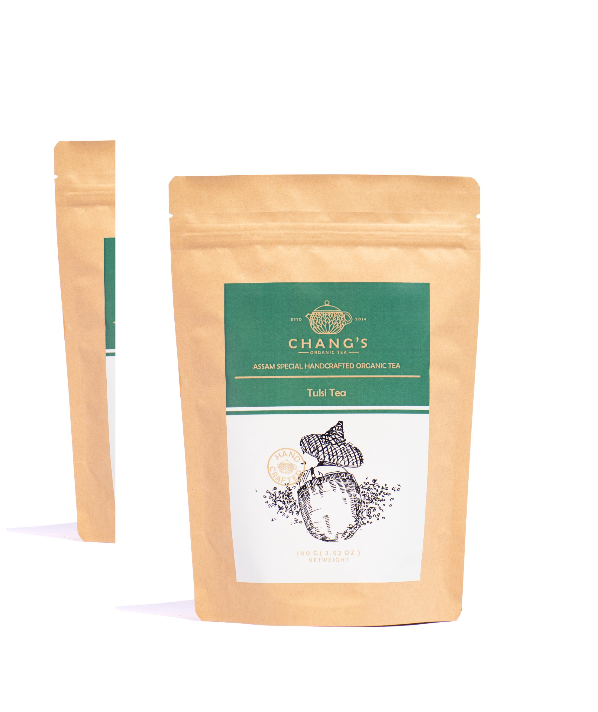 Chang's Organic Tea Tulsi Tea Pack of 2