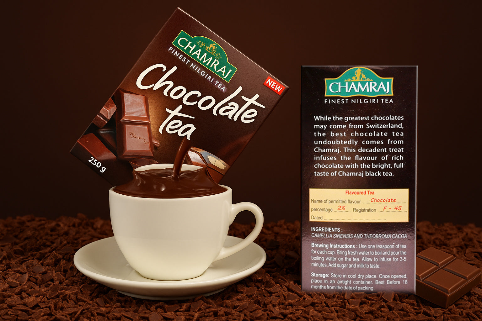 Chamraj Chocolate Tea Nilgiri Finest Tea
