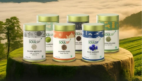 Collection of Soulip Tea Box
