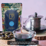 Dabri Butterfly Blue Pea Green Tea for Overall Wellbeing - Majherdabri Tea Estate