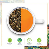 Dabri Ginger Tulsi Green Tea for Immunity and Digestion - Majherdabri Tea Estate