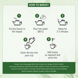 Dabri Immunity Support Green Tea with Ashwagandha, Star Anise and Other Herbs for Everyday Wellness