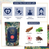 Dabri Hibiscus Cinnamon Clove Green Tea – Majherdabri Tea Estate