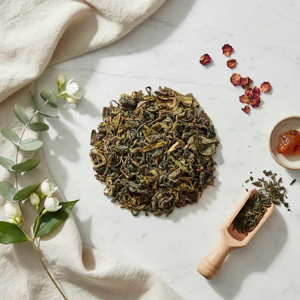 Dancing Leaf Classic Dried Green Tea Leaves