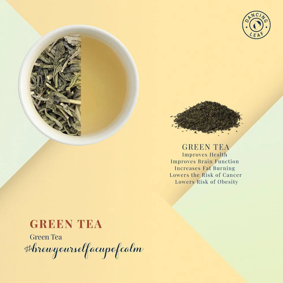 Dancing Leaf Classic Green Tea for Wellness