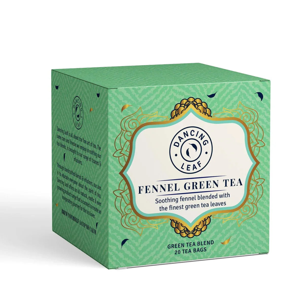 Dancing Leaf Fennel Green Tea Box
