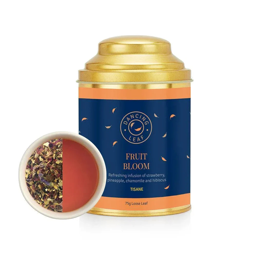 Dancing Leaf Fruit Bloom Tea Canister
