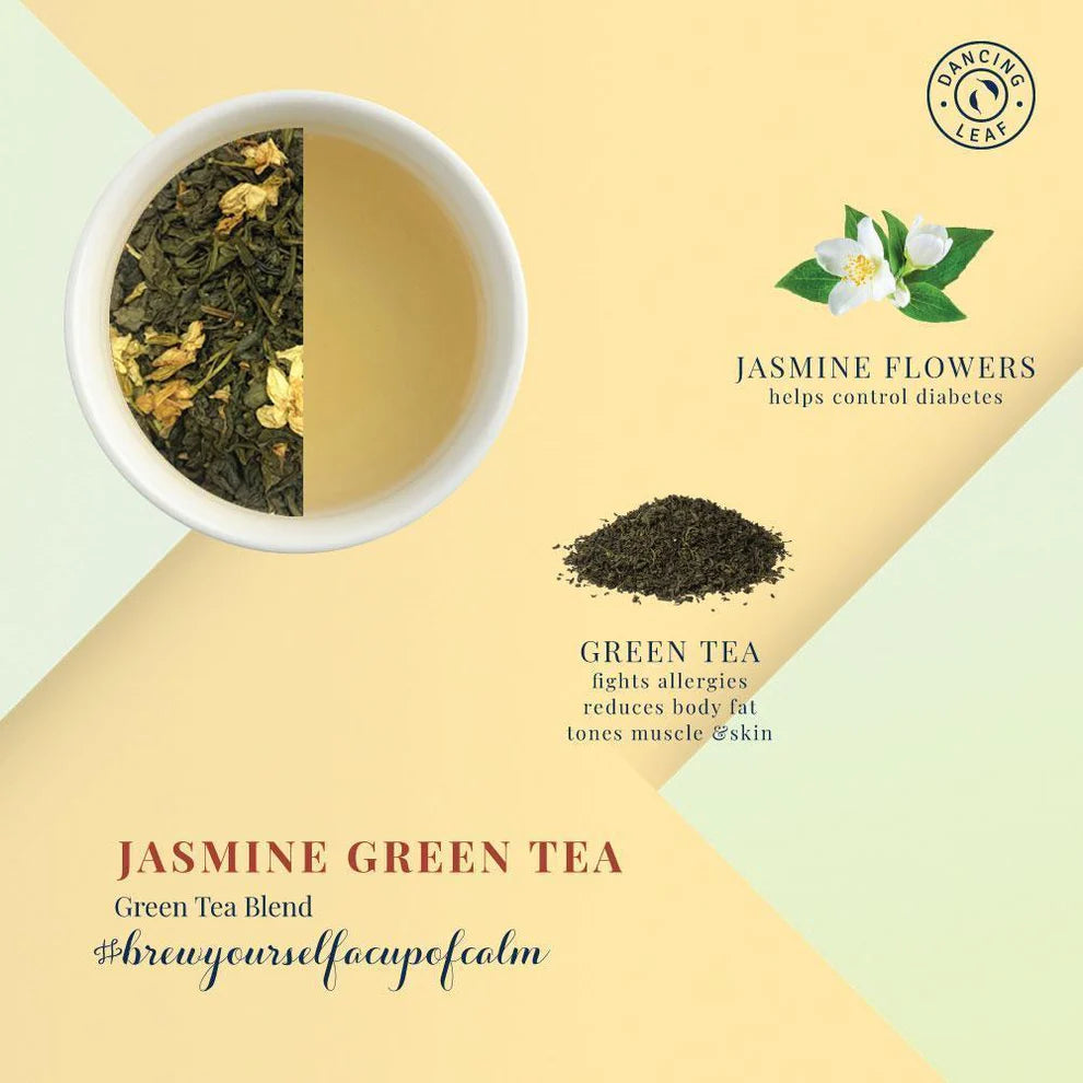 Dancing Leaf Jasmine Green Tea
