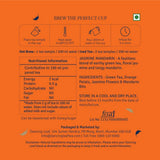 Dancing Leaf Jasmine & Mandarin Tea Brewing Instructions and Nutritional Information
