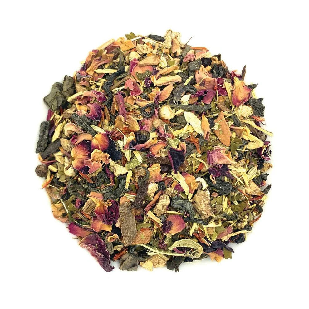 Dancing Leaf Kashmiri Kahwa Green Tea Leaves