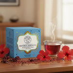 Dancing Leaf Rooibos Hibiscus Tea Box